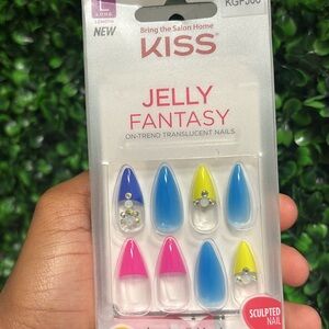 KISS Jelly Fantasy Sculpted Nails - Vibrant Mix